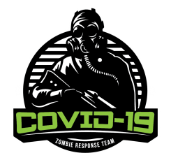 COVID-19 Zombie Response Team Sticker